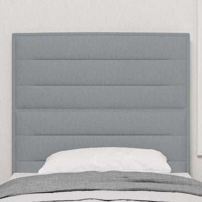 Testiera Grigio chiaro 90 cm Tessuto | homemem39
