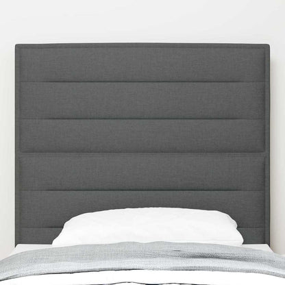 Testiera Grigio scuro 90 cm Tessuto | homemem39