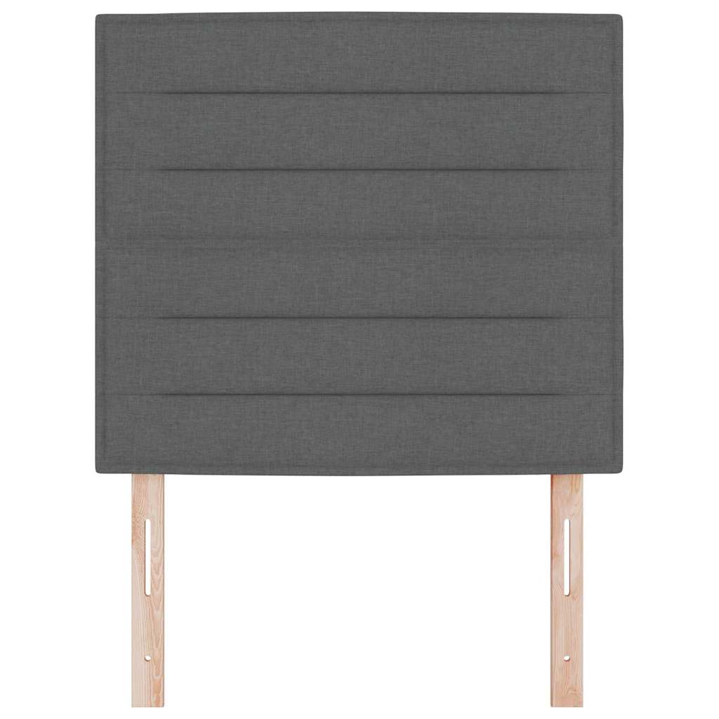 Testiera Grigio scuro 90 cm Tessuto | homemem39
