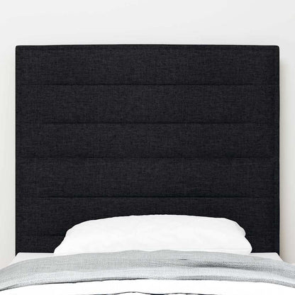 Testiera Nero 90 cm Tessuto