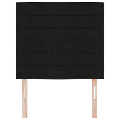 Testiera Nero 90 cm Tessuto | homemem39