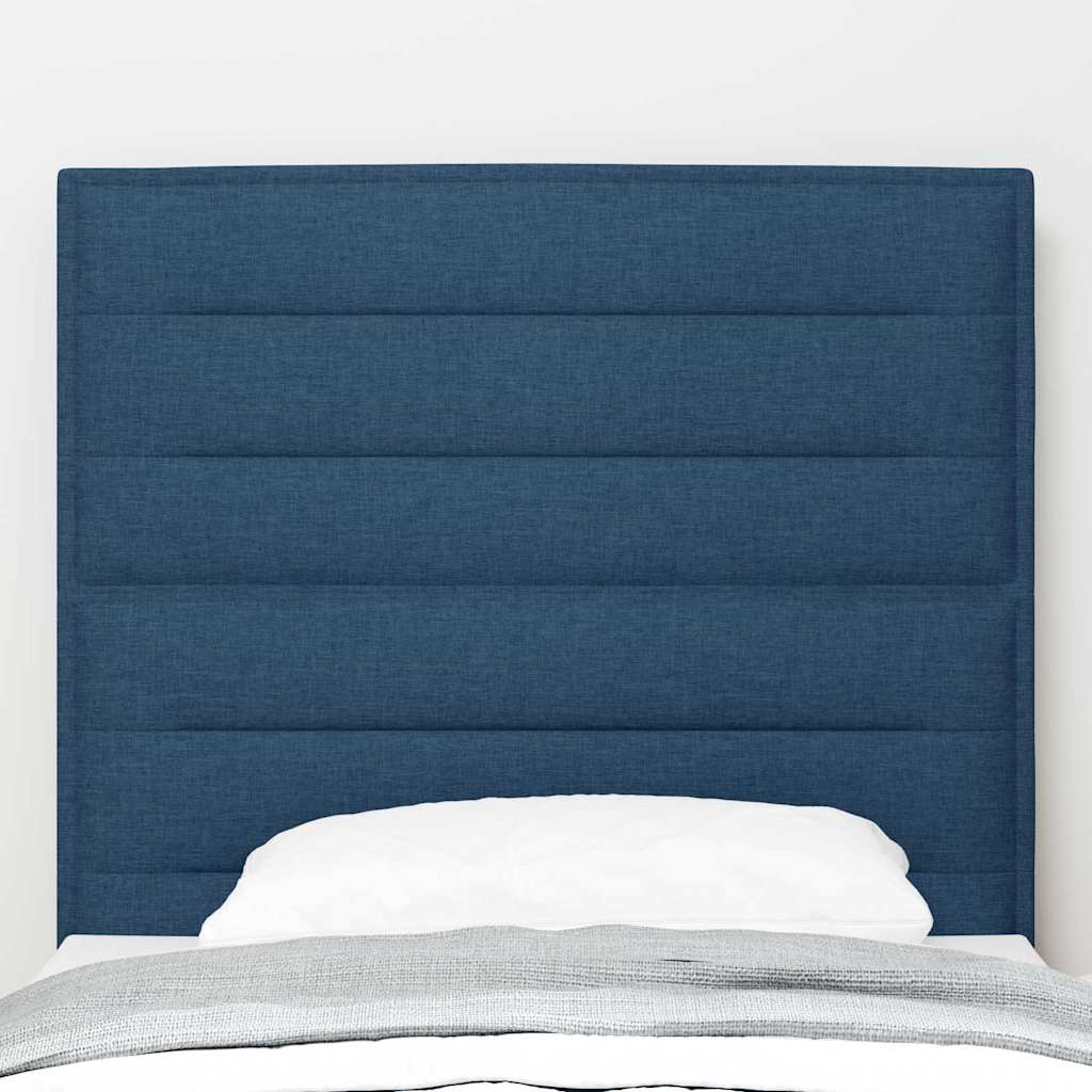 Testiera Blu 90 cm Tessuto | homemem39