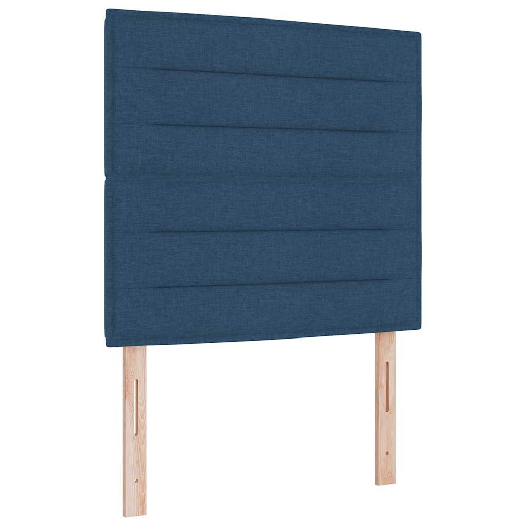 Testiera Blu 90 cm Tessuto | homemem39