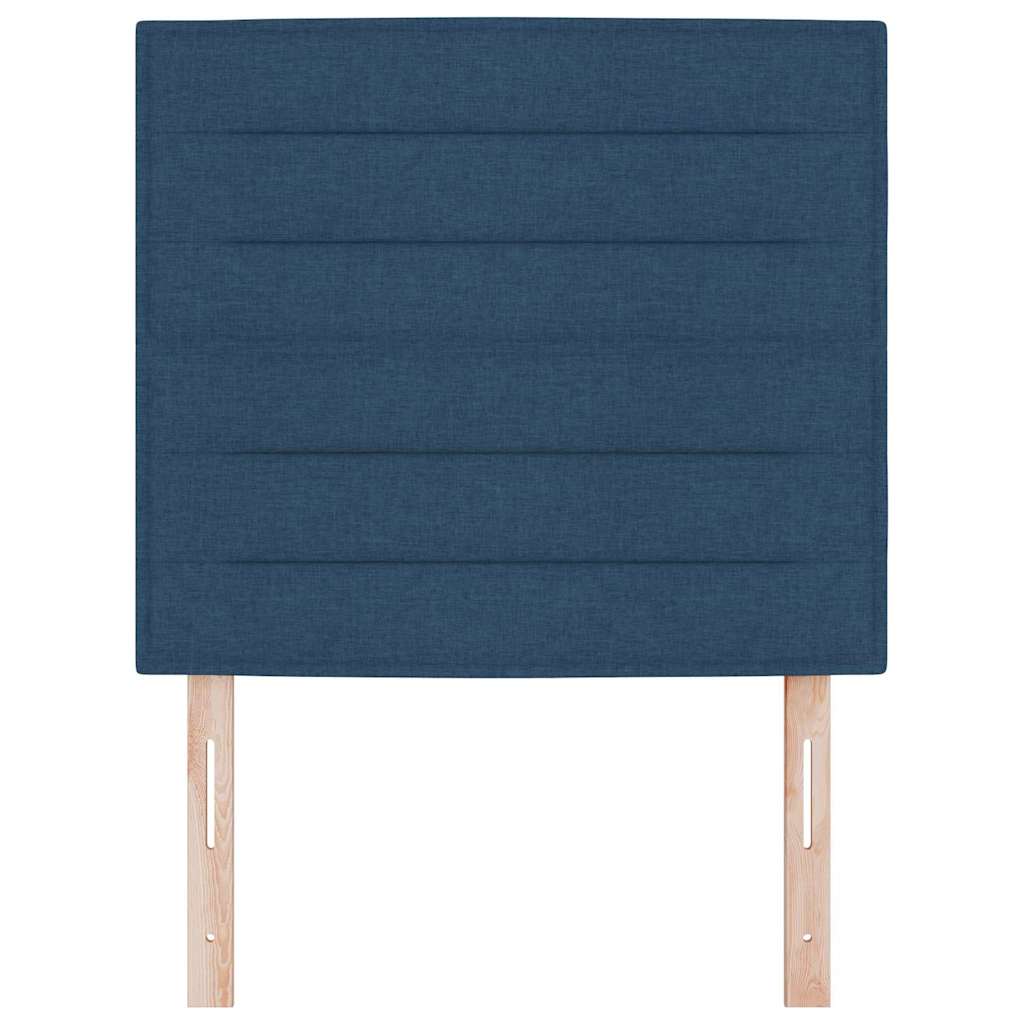 Testiera Blu 90 cm Tessuto | homemem39