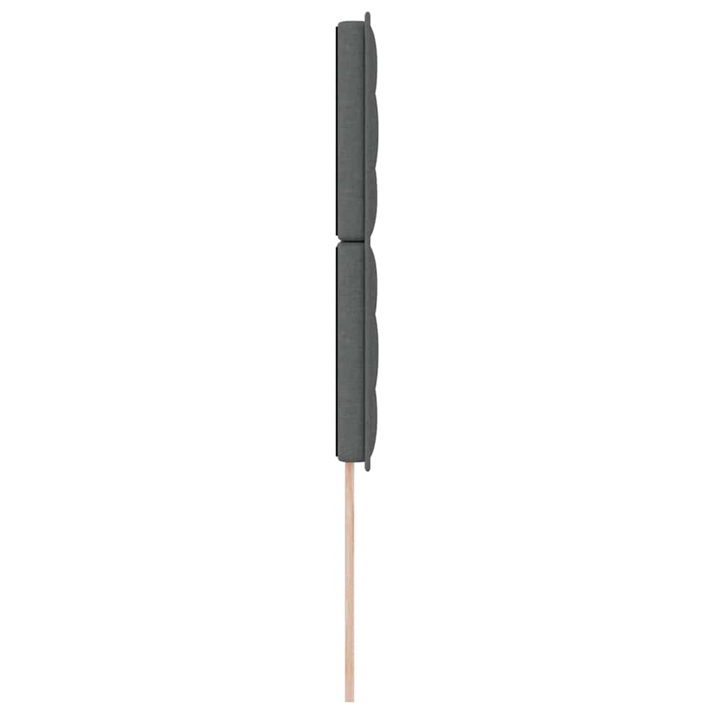 Testiera Grigio scuro 100 cm Tessuto | homemem39