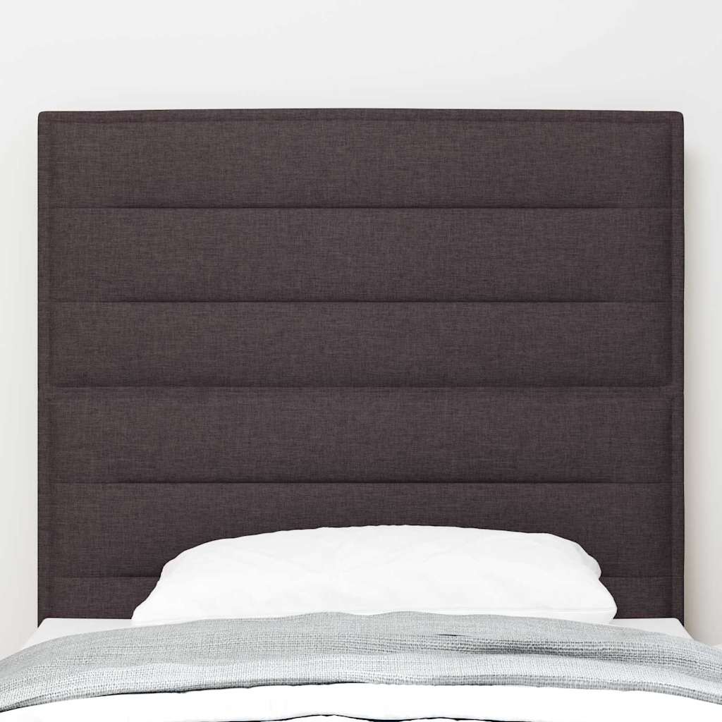 Testiera Marrone Scuro 100 cm Tessuto | homemem39