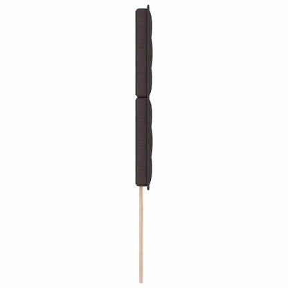 Testiera Marrone Scuro 100 cm Tessuto | homemem39