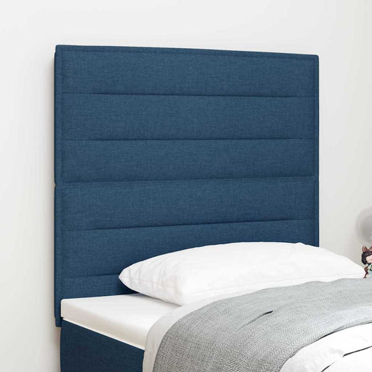 Testiera Blu 100 cm Tessuto | homemem39