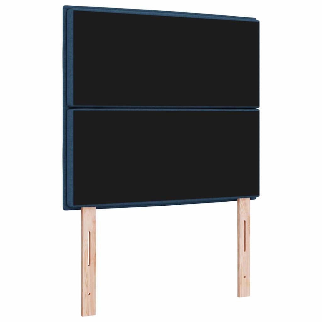 Testiera Blu 100 cm Tessuto | homemem39