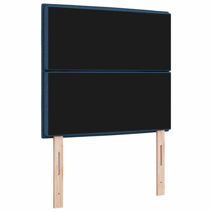 Testiera Blu 100 cm Tessuto | homemem39