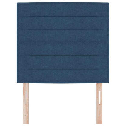 Testiera Blu 100 cm Tessuto | homemem39