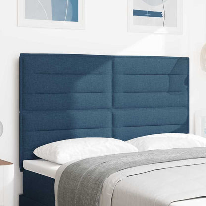 Testiera Blu 144 cm Tessuto | homemem39
