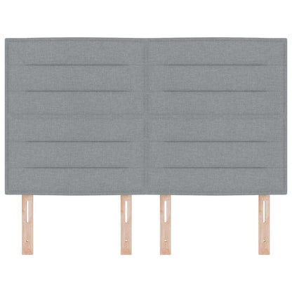 Testiera Grigio chiaro 160 cm Tessuto | homemem39