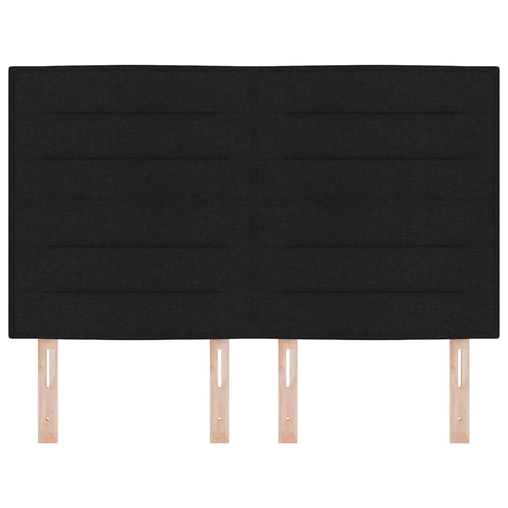 Testiera Nero 160 cm Tessuto | homemem39
