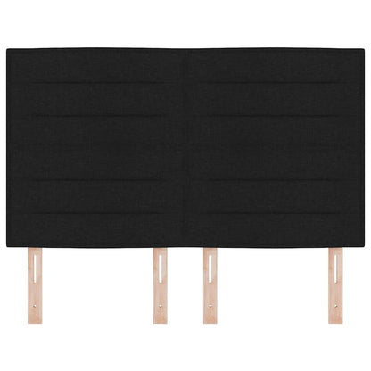 Testiera Nero 160 cm Tessuto | homemem39