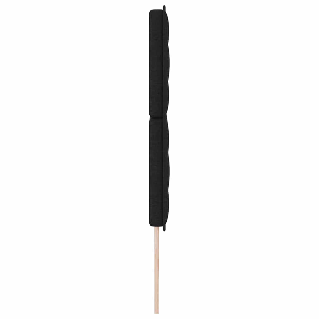 Testiera con testiera Nero 200 cm Pelle Sintetica - homemem39