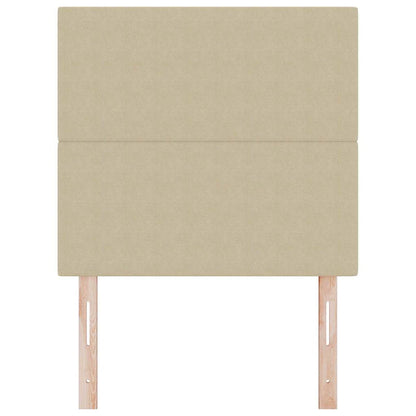 Testiera con testiera Grigio Verde Chiaro 80 cm Pelle Sintetica - homemem39