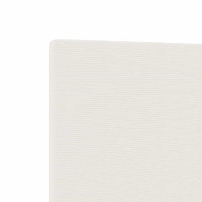 Testiera Crema 200 cm Tessuto in Cords | homemem39