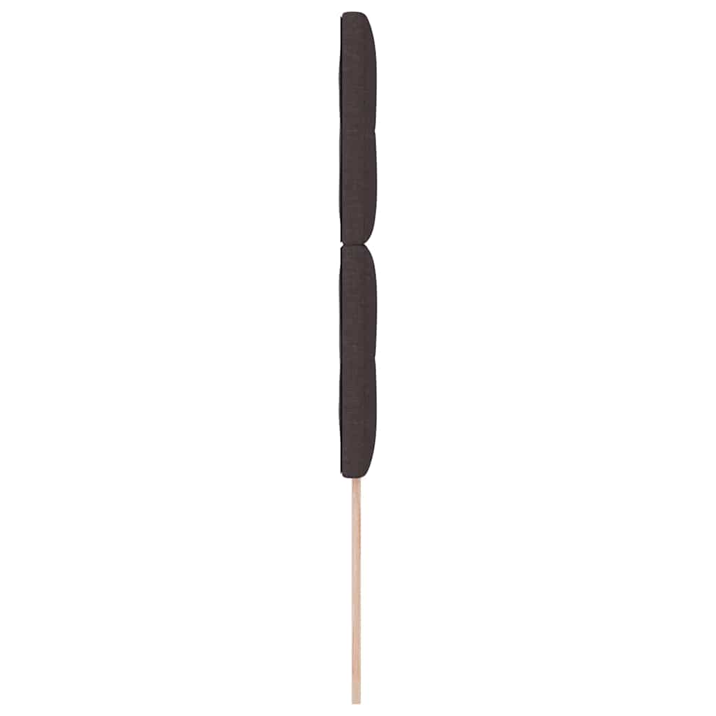 Testiera regolabile in altezza Marrone Scuro 100 cm Tessuto | homemem39
