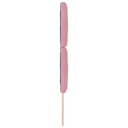 Testiera con testiera Rosa 80 cm Velluto