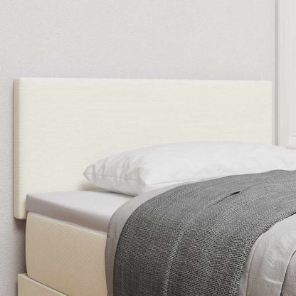Testiera LED con strisce LED Crema 100 cm Tessuto in Cords | homemem39