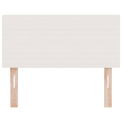 Testiera LED con strisce LED Crema 100 cm Tessuto in Cords | homemem39