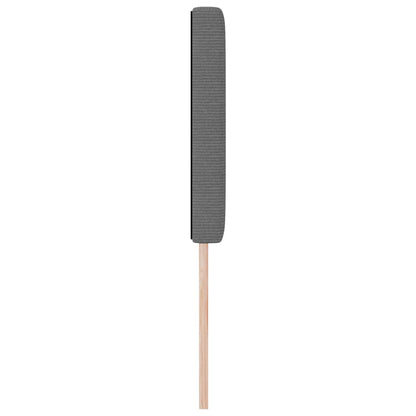 Testiera LED con testiera Grigio chiaro 144 cm Tessuto in Cords | homemem39
