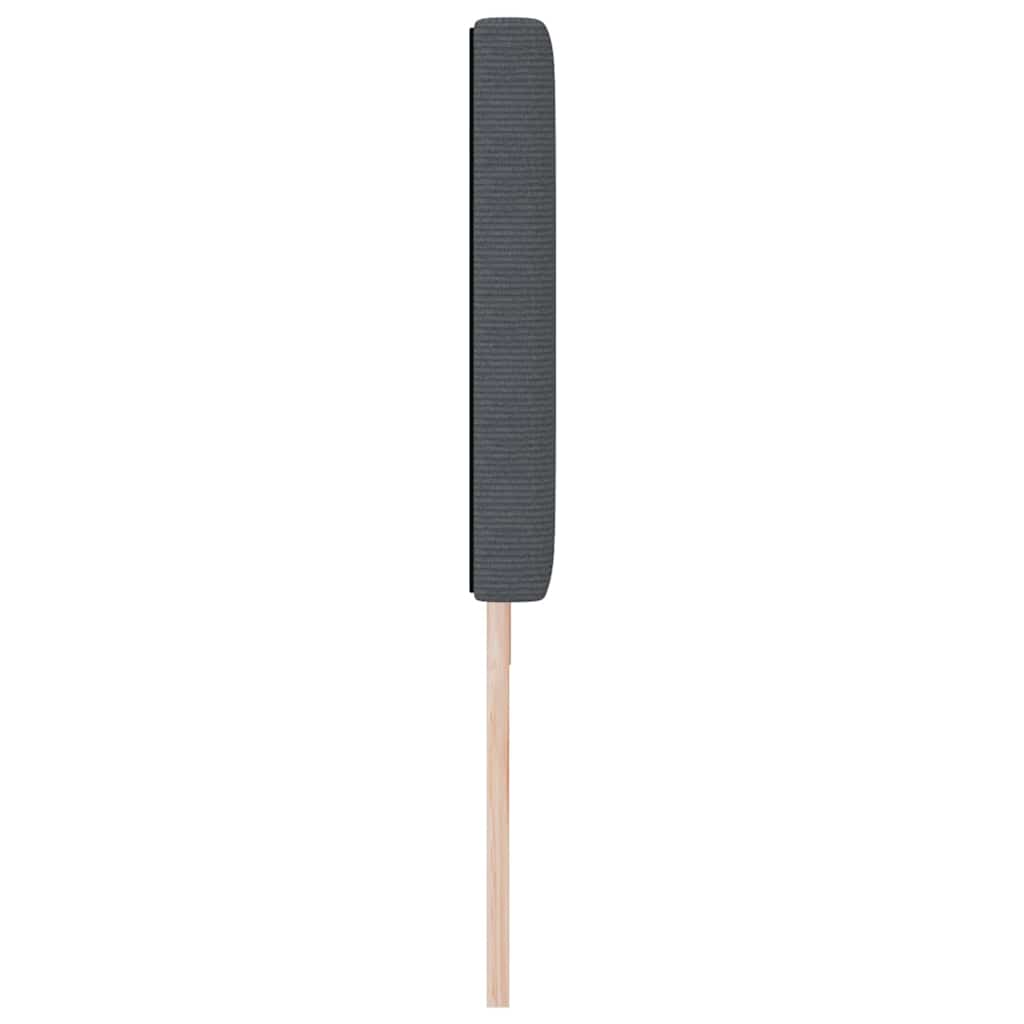 Testiera LED con testiera Grigio scuro 180 cm Tessuto in Cords | homemem39
