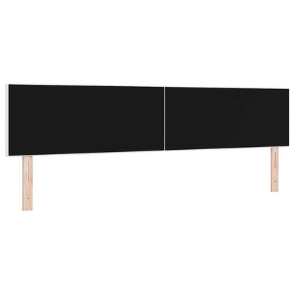 Testiera LED con strisce LED Crema 200 cm Tessuto in Cords | homemem39