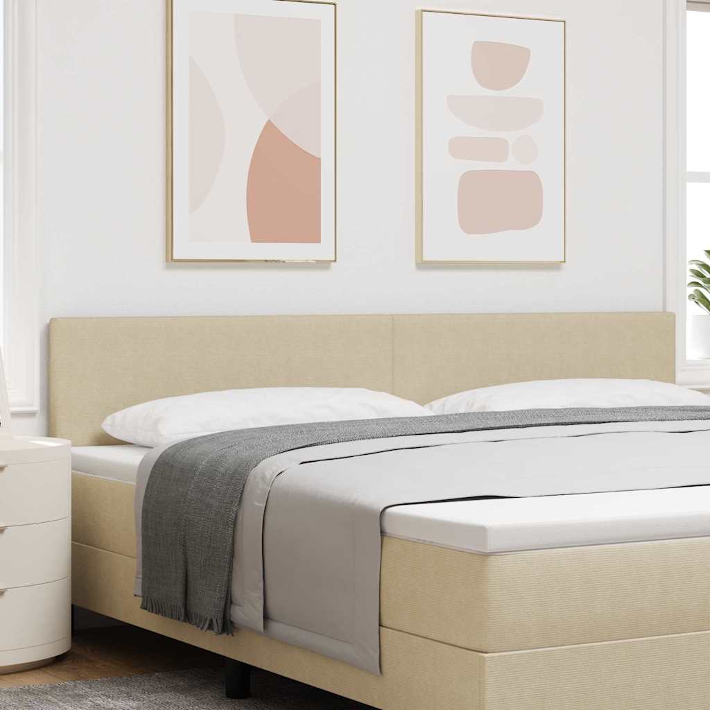 Testiera LED con testiera Grigio Verde 200 cm Tessuto in Cords | homemem39