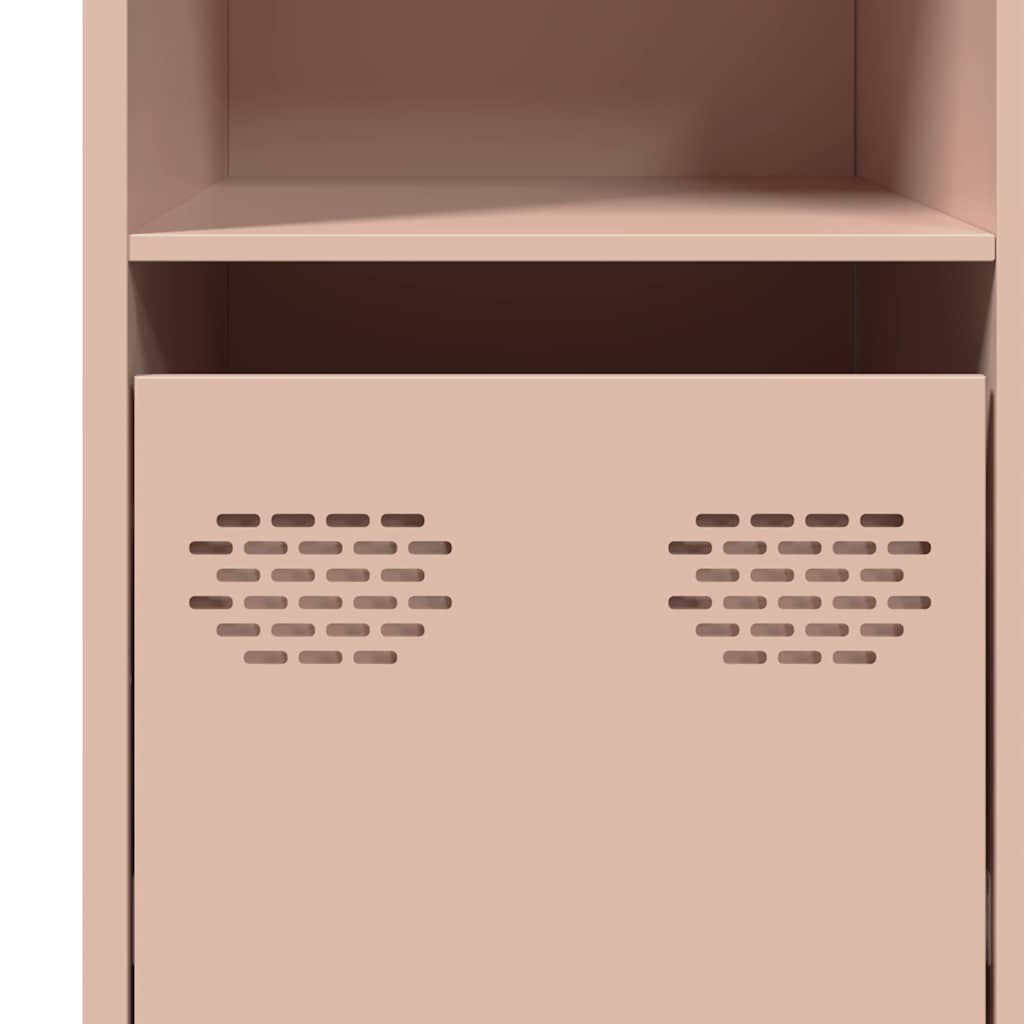 Credenza Rosa 135x39x73,5 cm in Acciaio Laminato a Freddo - homemem39