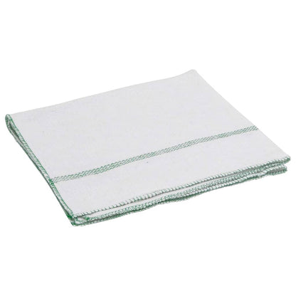 Panni per la Pulizia 5pz Righe Bianche e Verdi 50x60 cm | homemem39