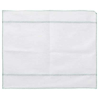 Panni per la Pulizia 10pz Righe Bianche e Verdi 50x60 cm | homemem39