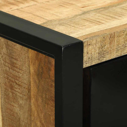 Set di mobili per il bagno 2 pcs Legno di mango massello | homemem39