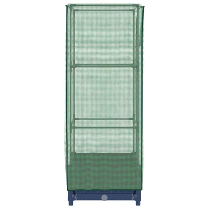 Letto Rialzato con Copertura Serra Effetto Rattan 40x40x123 cm - homemem39