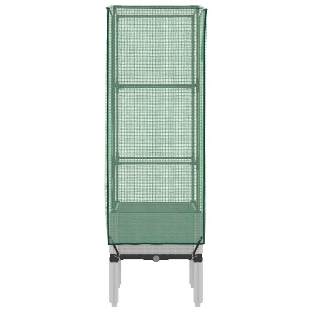 Letto Rialzato con Copertura Serra Effetto Rattan 40x40x140 cm | homemem39