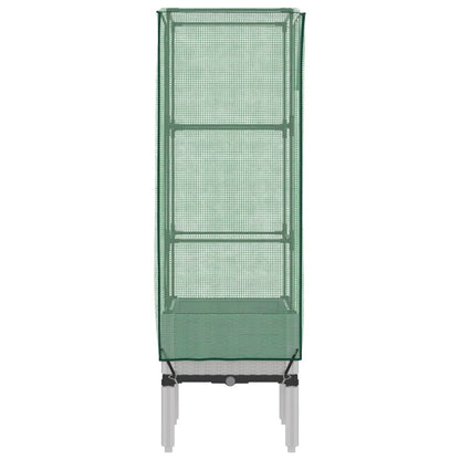 Letto Rialzato con Copertura Serra Effetto Rattan 40x40x140 cm | homemem39