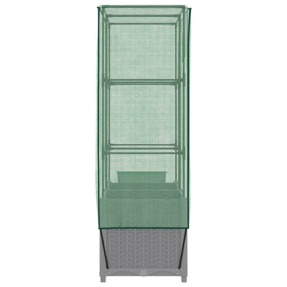 Letto Rialzato con Copertura Serra Effetto Rattan 80x40x138 cm - homemem39