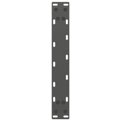 Gambe Tavolino Caffè a U 2 pz Antracite 40x(30-31)cm in Acciaio - homemem39