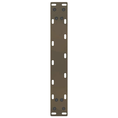 Gambe Tavolino Caffè a U 2 pz 40x(30-31)cm in Acciaio