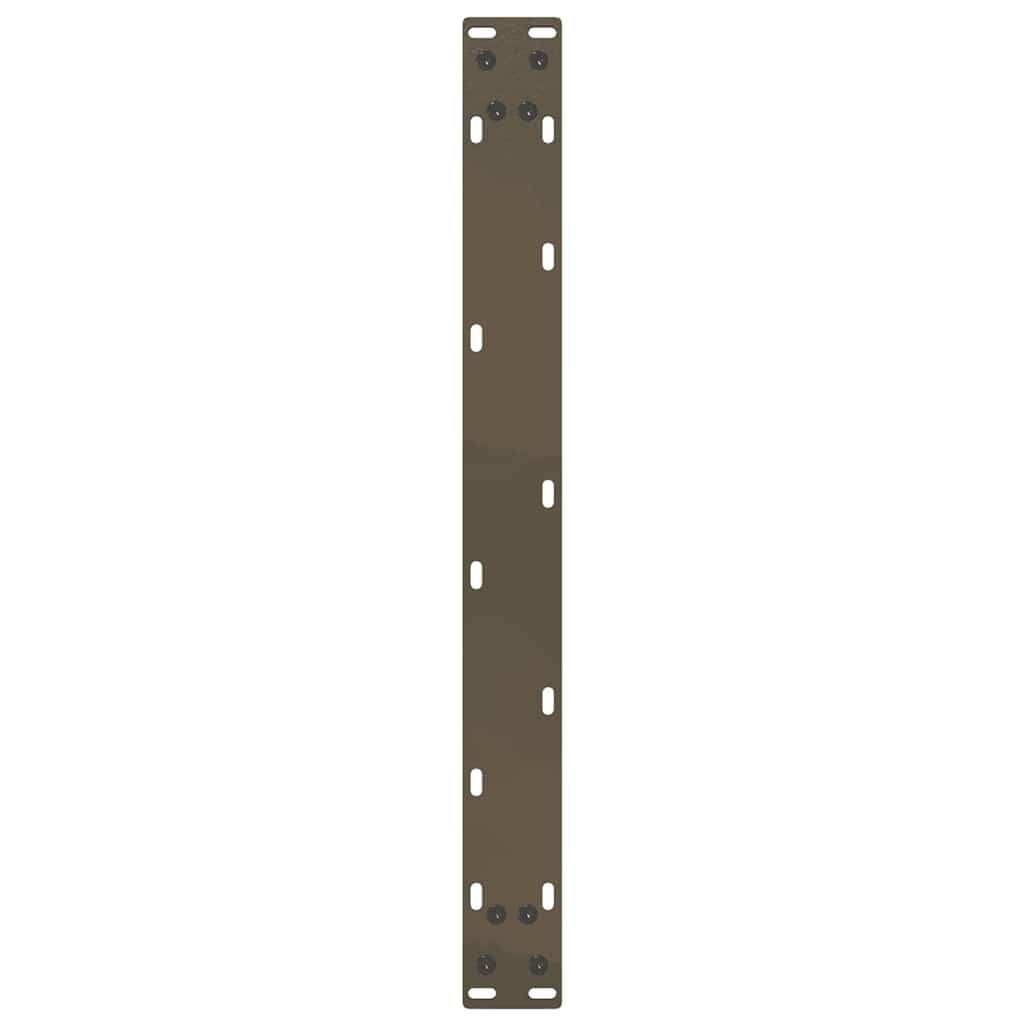Gambe Tavolino Caffè a U 2 pz 70x(30-31)cm in Acciaio - homemem39