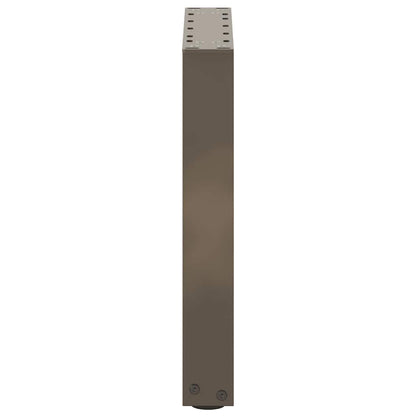 Gambe Tavolino Caffè a U 2 pz 28x(42-43) cm Acciaio - homemem39