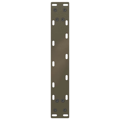 Gambe Tavolino Caffè a U 2 pz 28x(42-43) cm Acciaio - homemem39