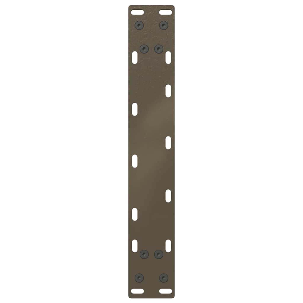 Gambe Tavolino Caffè a U 2 pz 38x(42-43) cm Acciaio - homemem39