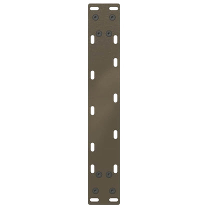 Gambe Tavolino Caffè a U 2 pz 38x(42-43) cm Acciaio - homemem39