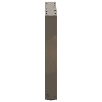 Gambe Tavolino Caffè a U 2 pz 50x(42-43) cm Acciaio - homemem39