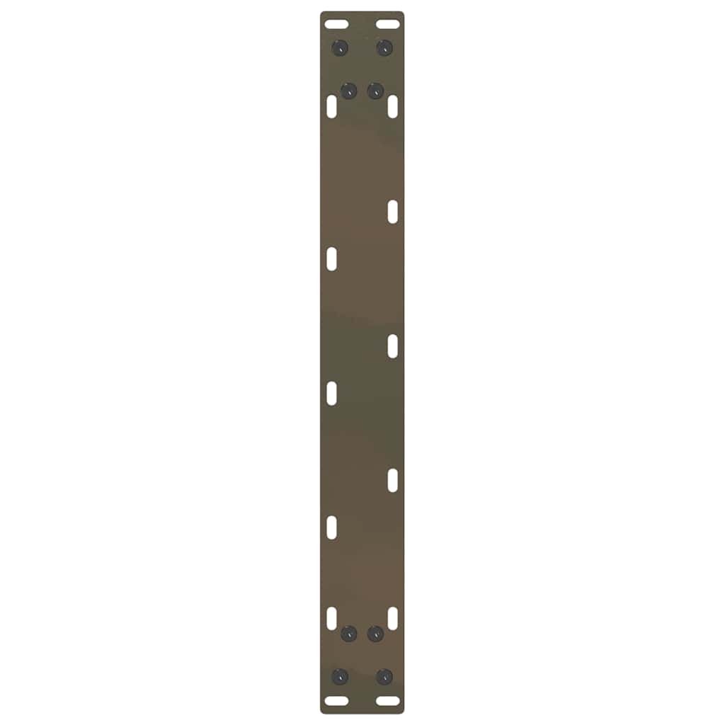 Gambe Tavolino Caffè a U 2 pz 50x(42-43) cm Acciaio - homemem39