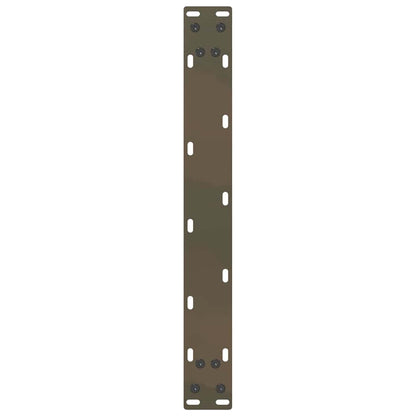 Gambe Tavolino Caffè a U 2 pz 50x(42-43) cm Acciaio - homemem39