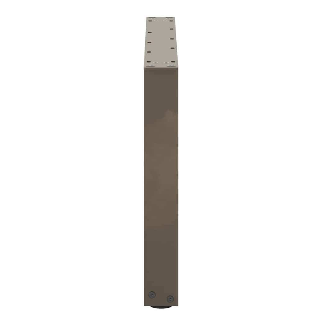 Gambe per Tavolino da Caffè forma U 2 pz Naturale 70x(42-43) cm
