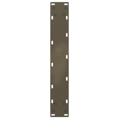 Gambe Tavolo Pranzo a U 2 pz 50x(72-73) cm Acciaio - homemem39